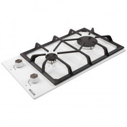 Поверхность газовая Domino на металле WEILOR GM 304 WH