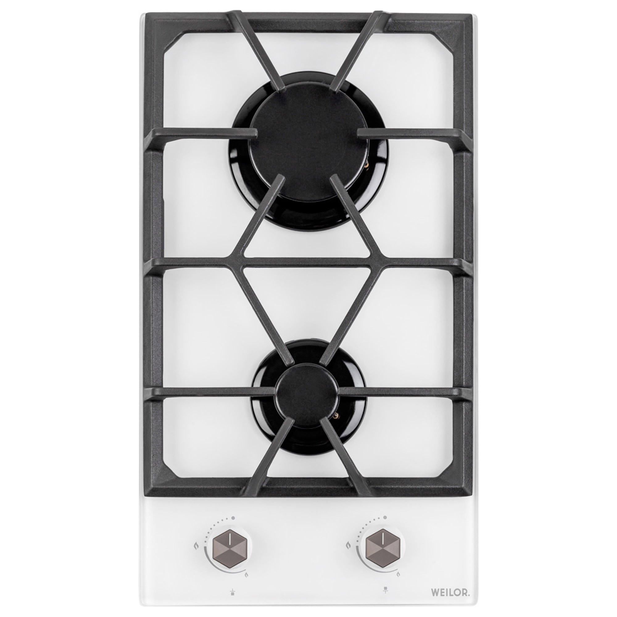 Поверхность газовая Domino на стекле WEILOR GG 304 WH (Цвет Белый), Атикул 5902767905664 | Акция купить на AQUILA.UA - фото 1