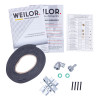 Поверхность газовая на металле WEILOR GM W 604 BL (Германия)- № 12