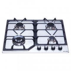 Поверхность газовая на металле WEILOR GM W 604 SS