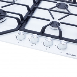 Поверхность газовая на металле WEILOR GM W 604 WH