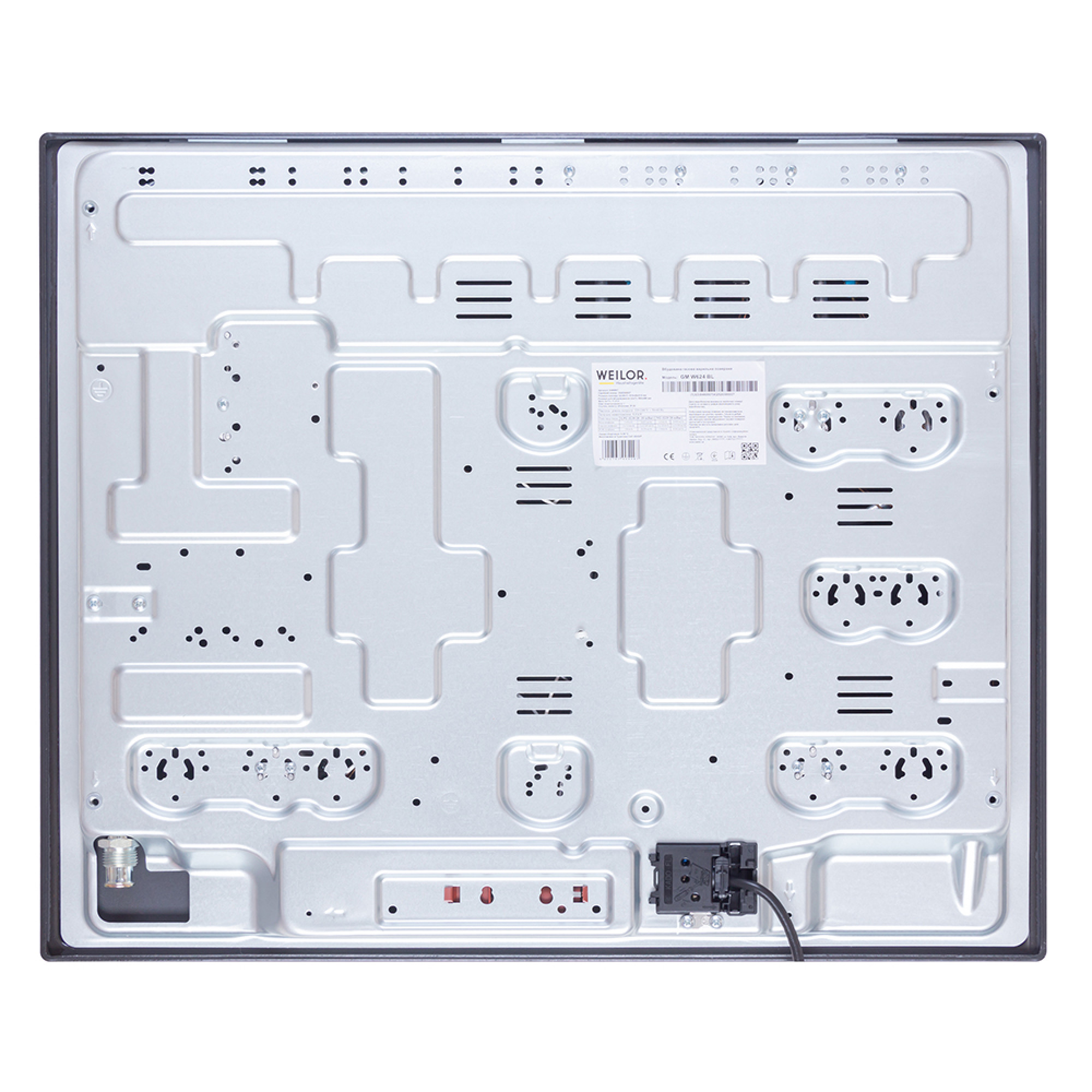 Поверхность газовая на металле WEILOR GM W 624 BL - фото 10