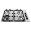 Поверхность газовая на металле WEILOR GM W 634 SS (Цвет Нержавеющая сталь) - № 2 Поверхность газовая на металле WEILOR GM W 634 SS (Германия)- № 2