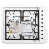 Поверхность газовая на металле WEILOR GM W 634 SS (Цвет Нержавеющая сталь) - № 10 Поверхность газовая на металле WEILOR GM W 634 SS (Германия)- № 10
