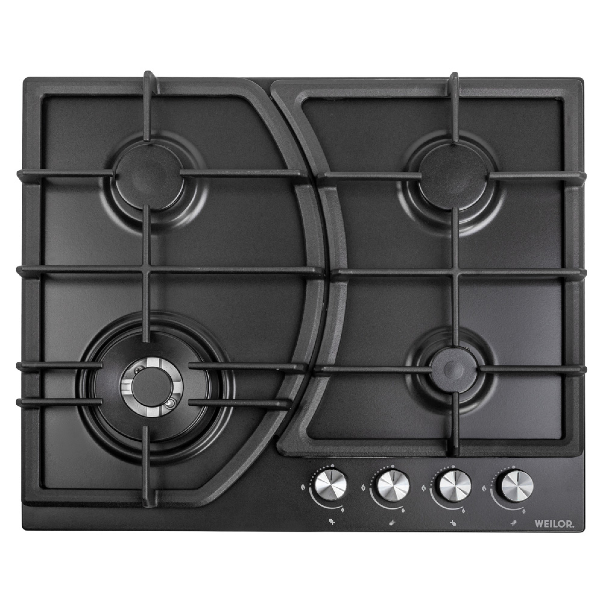 Поверхность газовая на металле WEILOR GM W 644 BL (Цвет Черный) - фото 1 Поверхность газовая на металле WEILOR GM W 644 BL (Цвет Черный), Атикул 5902767905862 | Акция купить на AQUILA.UA - фото 1