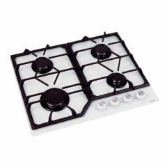 Поверхность газовая на стекле WEILOR GG 604 WH