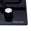 Поверхность газовая на стекле WEILOR GG W 604 BL (Германия)- № 5