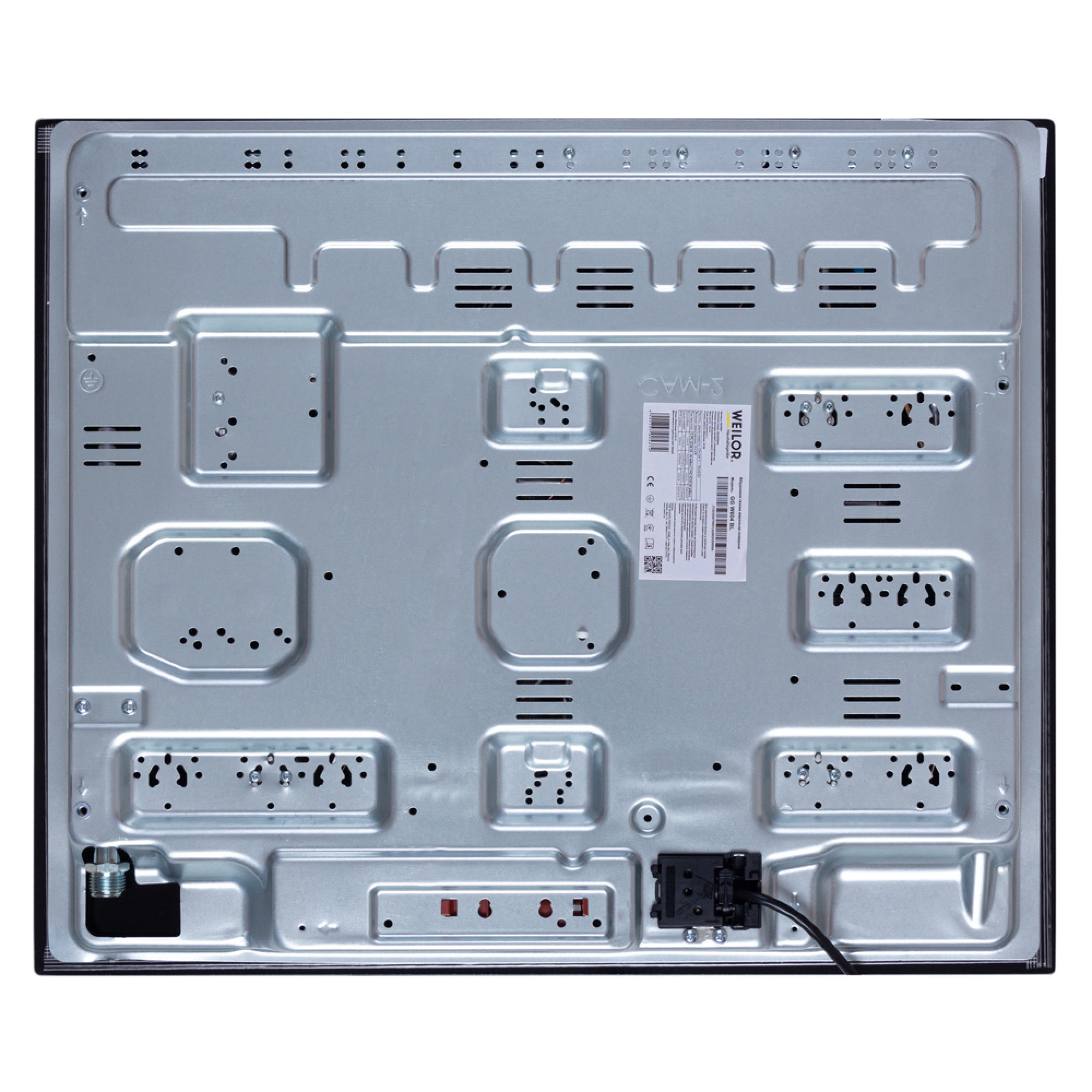 Поверхность газовая на стекле WEILOR GG W 604 BL - фото 10