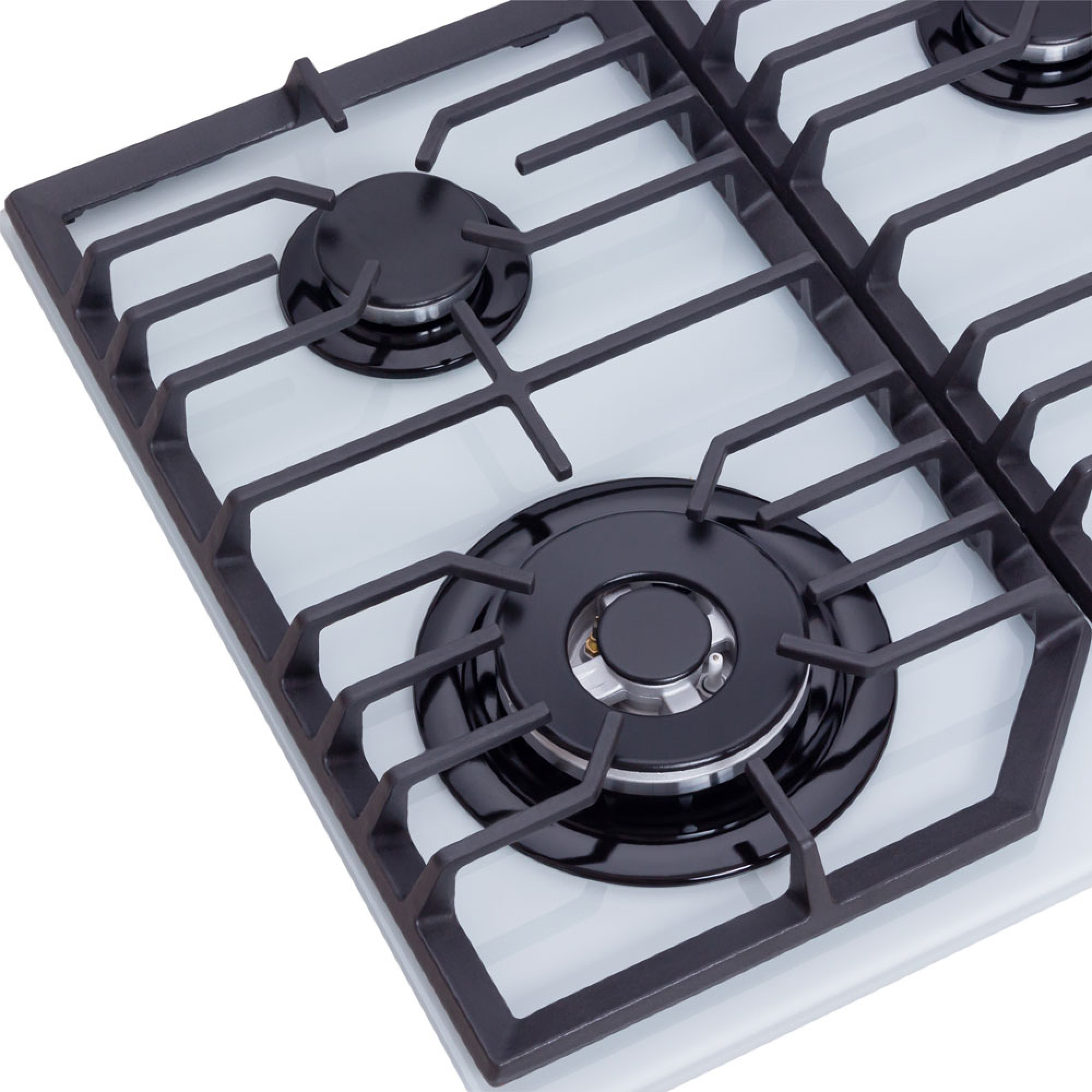 Поверхность газовая на стекле WEILOR GG W 624 WH - фото 4