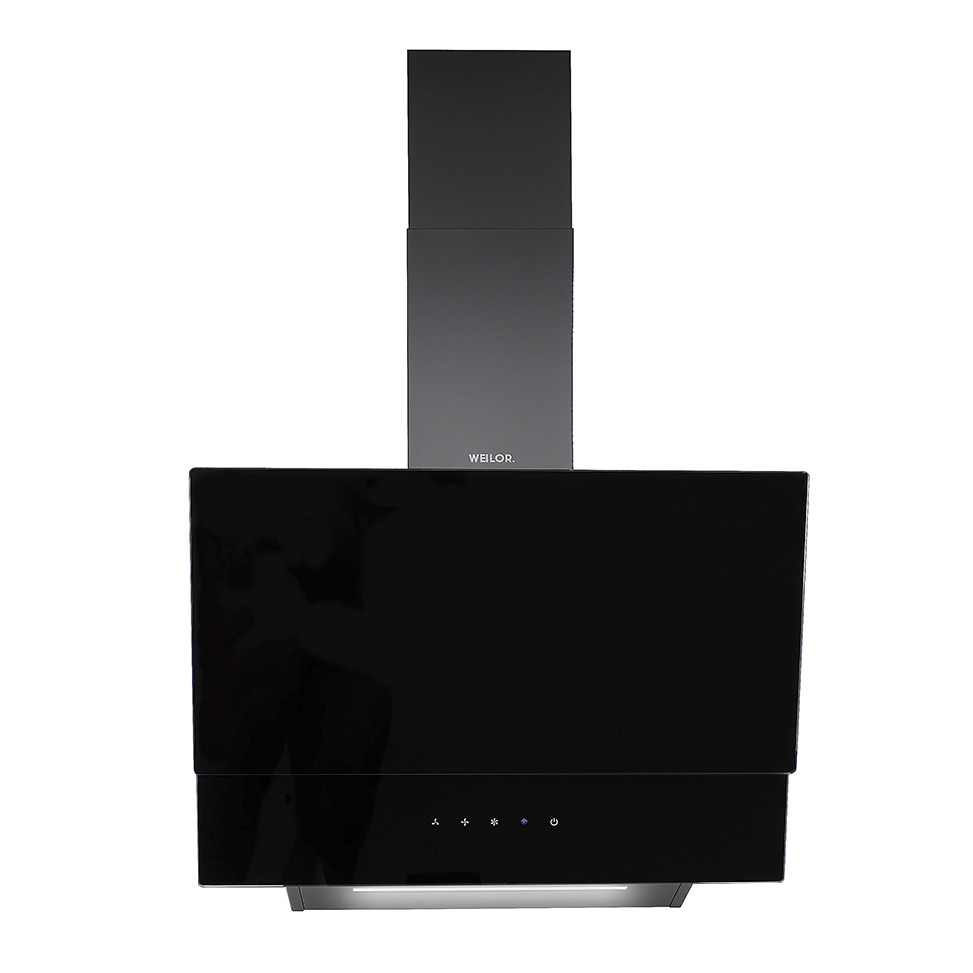 Витяжка декоративна похила WEILOR PDS 6140 BL 750 LED Strip - фото 2