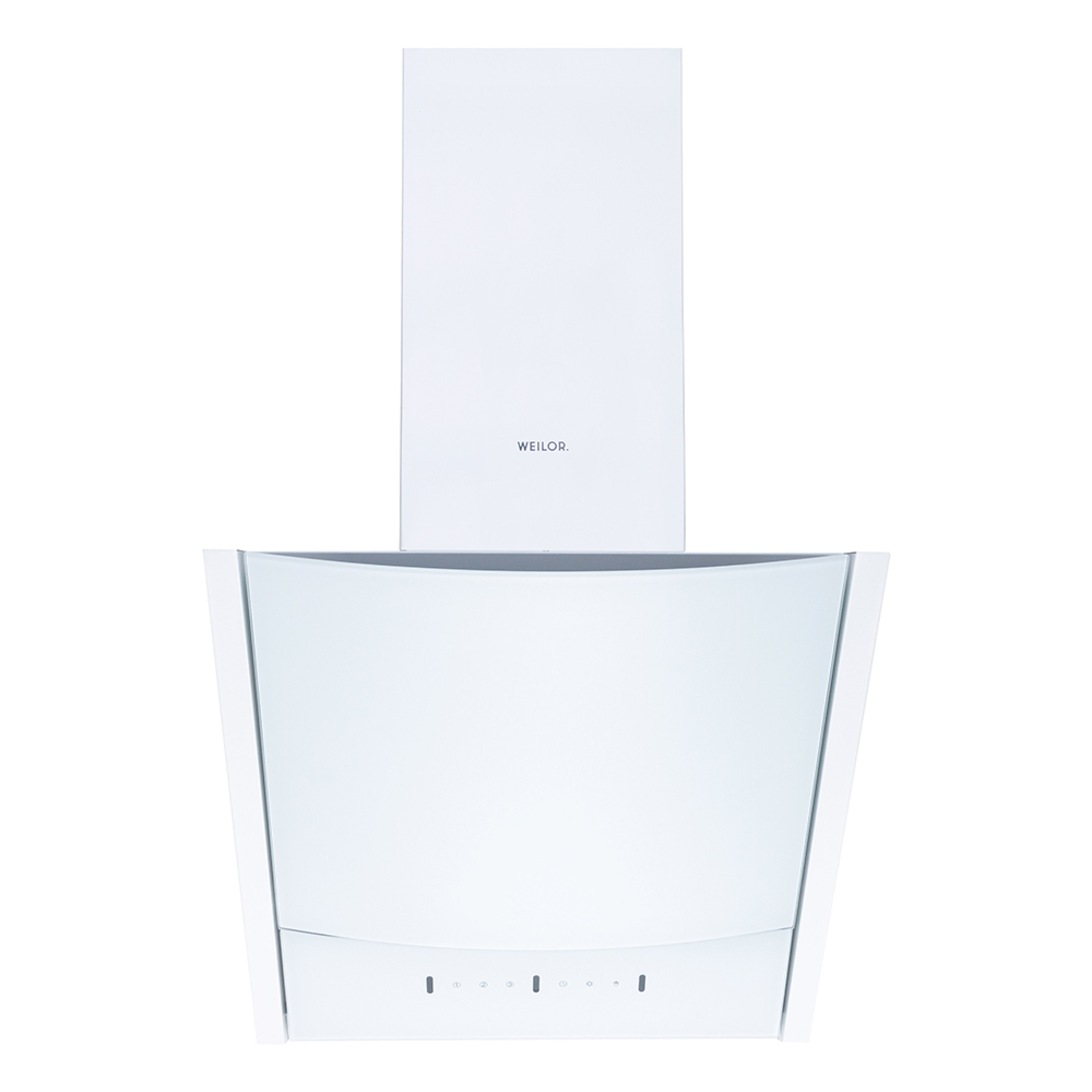 Вытяжка декоративная наклонная WEILOR PDS 62302 WH 1100 LS Motion (Цвет Белый), Атикул 5902767905091 |  купить на AQUILA.UA - фото 1