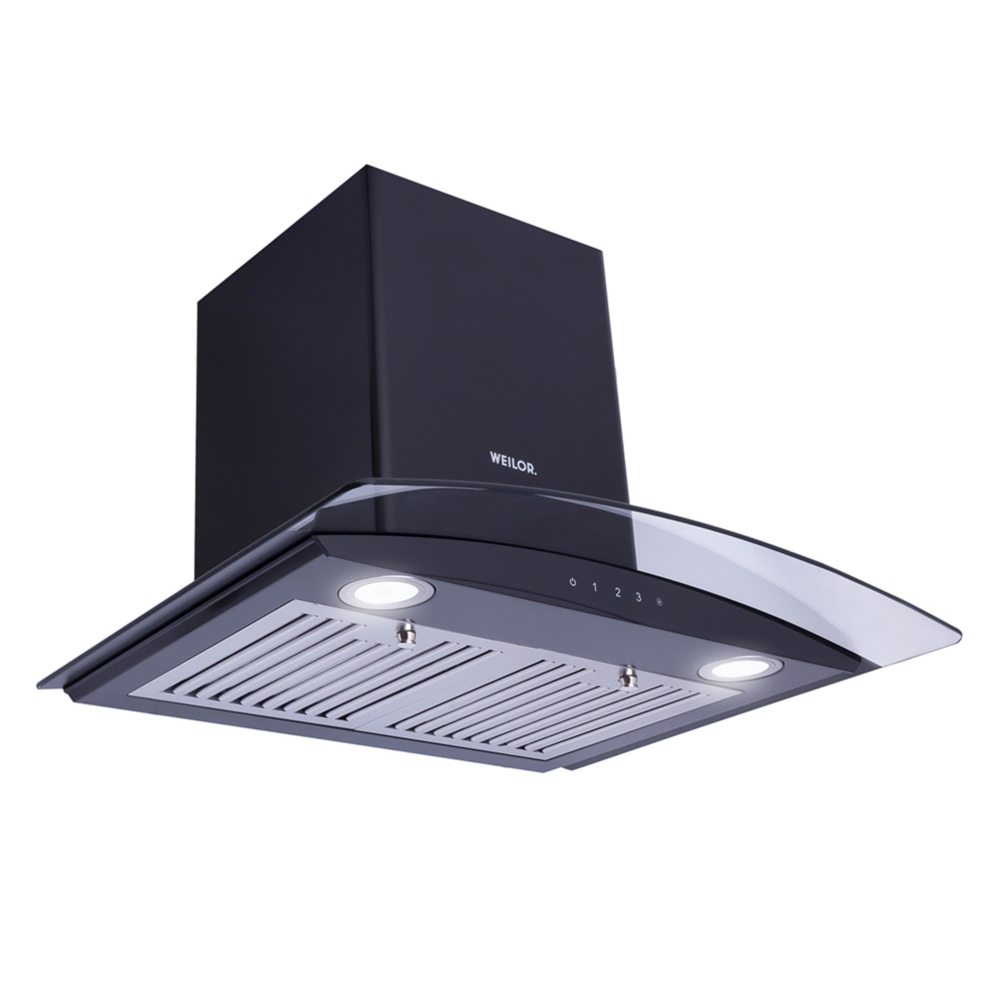 Вытяжка декоративная со стеклом WEILOR WGS 6230 BL 1000 LED (Цвет Черный) - фото 3 Вытяжка декоративная со стеклом WEILOR WGS 6230 BL 1000 LED - фото 3