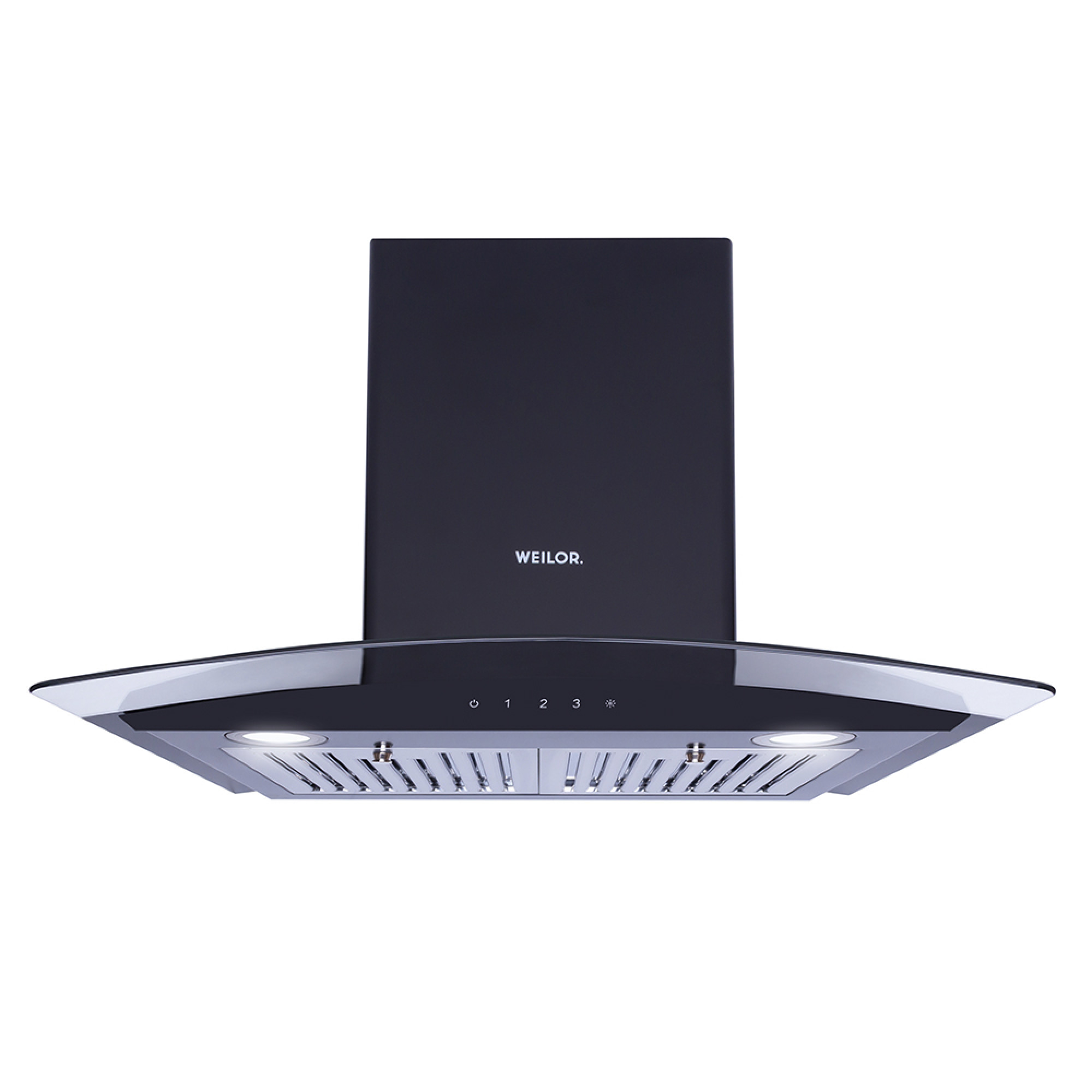 Вытяжка декоративная со стеклом WEILOR WGS 6230 BL 1000 LED (Цвет Черный) - фото 4 Вытяжка декоративная со стеклом WEILOR WGS 6230 BL 1000 LED - фото 4