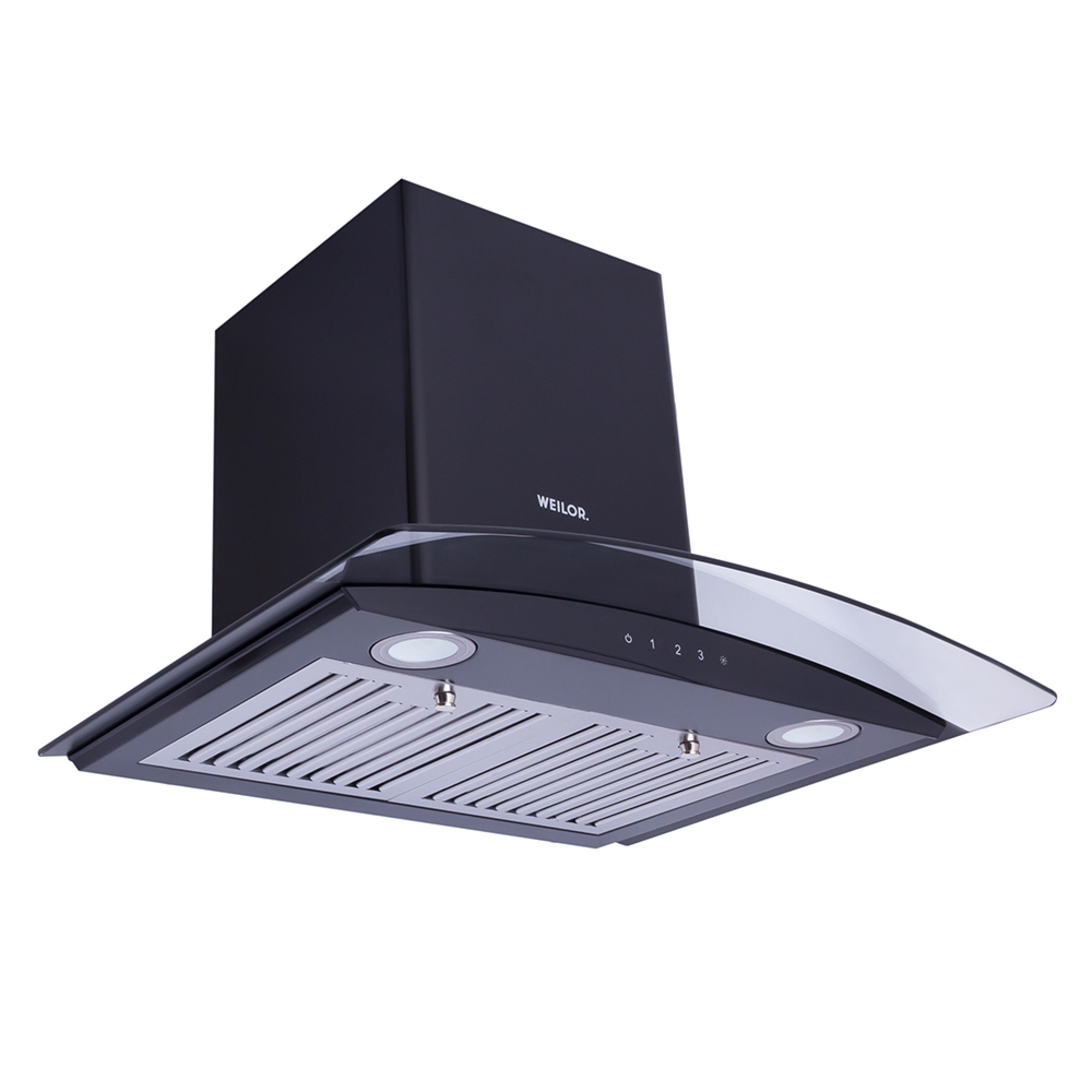 Вытяжка декоративная со стеклом WEILOR WGS 6230 BL 1000 LED (Цвет Черный) - фото 2 Вытяжка декоративная со стеклом WEILOR WGS 6230 BL 1000 LED - фото 2