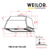 Вытяжка полновстраиваемая WEILOR PBE 6140 SS 750 LED (Цвет Нержавеющая сталь) - № 9 Вытяжка полновстраиваемая WEILOR PBE 6140 SS 750 LED (Германия)- № 9