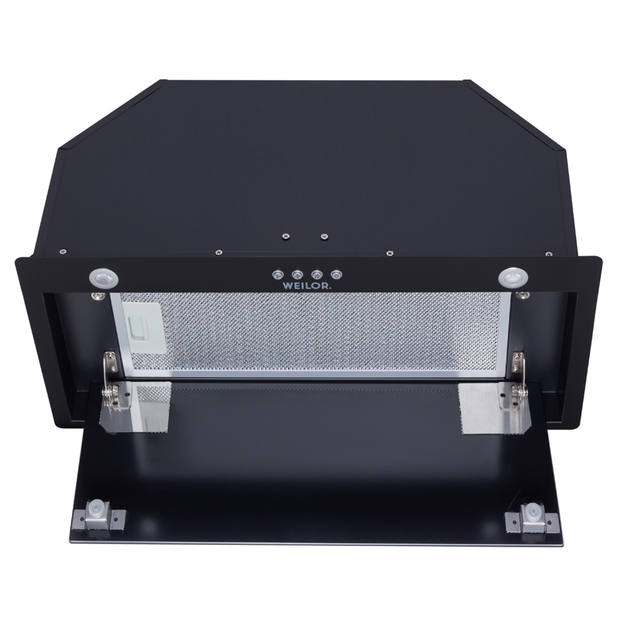 Витяжка повновбудована WEILOR PBE 6230 GLASS BL 1100 LED (Колір Чорний) - фото 5 Витяжка повновбудована WEILOR PBE 6230 GLASS BL 1100 LED - фото 5