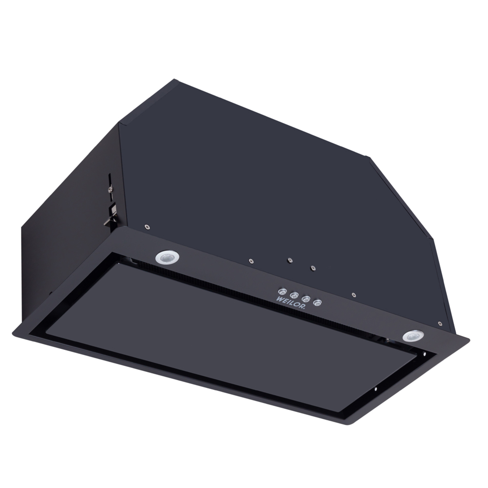 Витяжка повновбудована WEILOR PBE 6230 GLASS BL 1100 LED (Колір Чорний) - фото 1 Витяжка повновбудована WEILOR PBE 6230 GLASS BL 1100 LED (Колір Чорний), Атикул 5902767905138 | купить на AQUILA.UA - фото 1