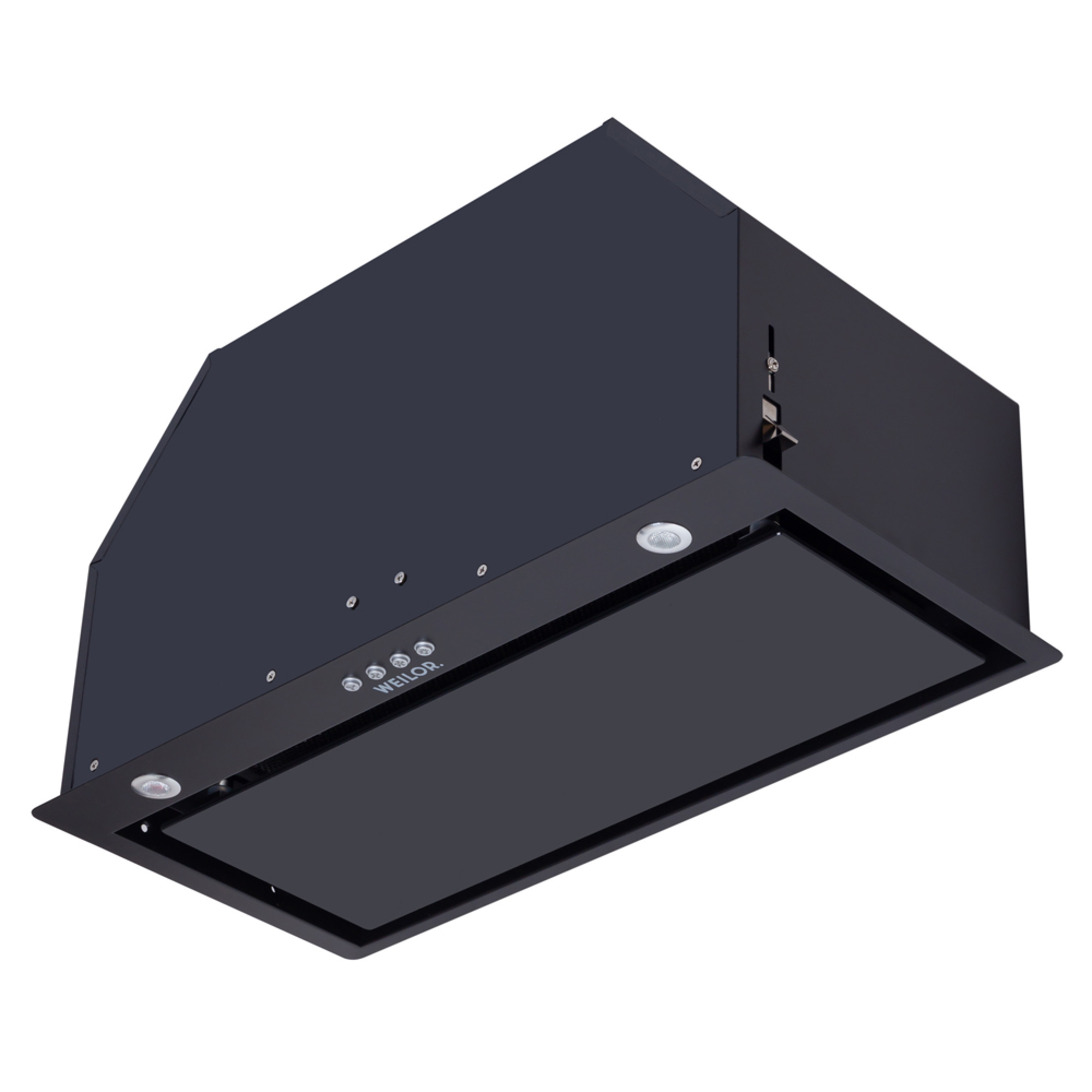 Витяжка повновбудована WEILOR PBE 6230 GLASS BL 1100 LED (Колір Чорний) - фото 4 Витяжка повновбудована WEILOR PBE 6230 GLASS BL 1100 LED - фото 4