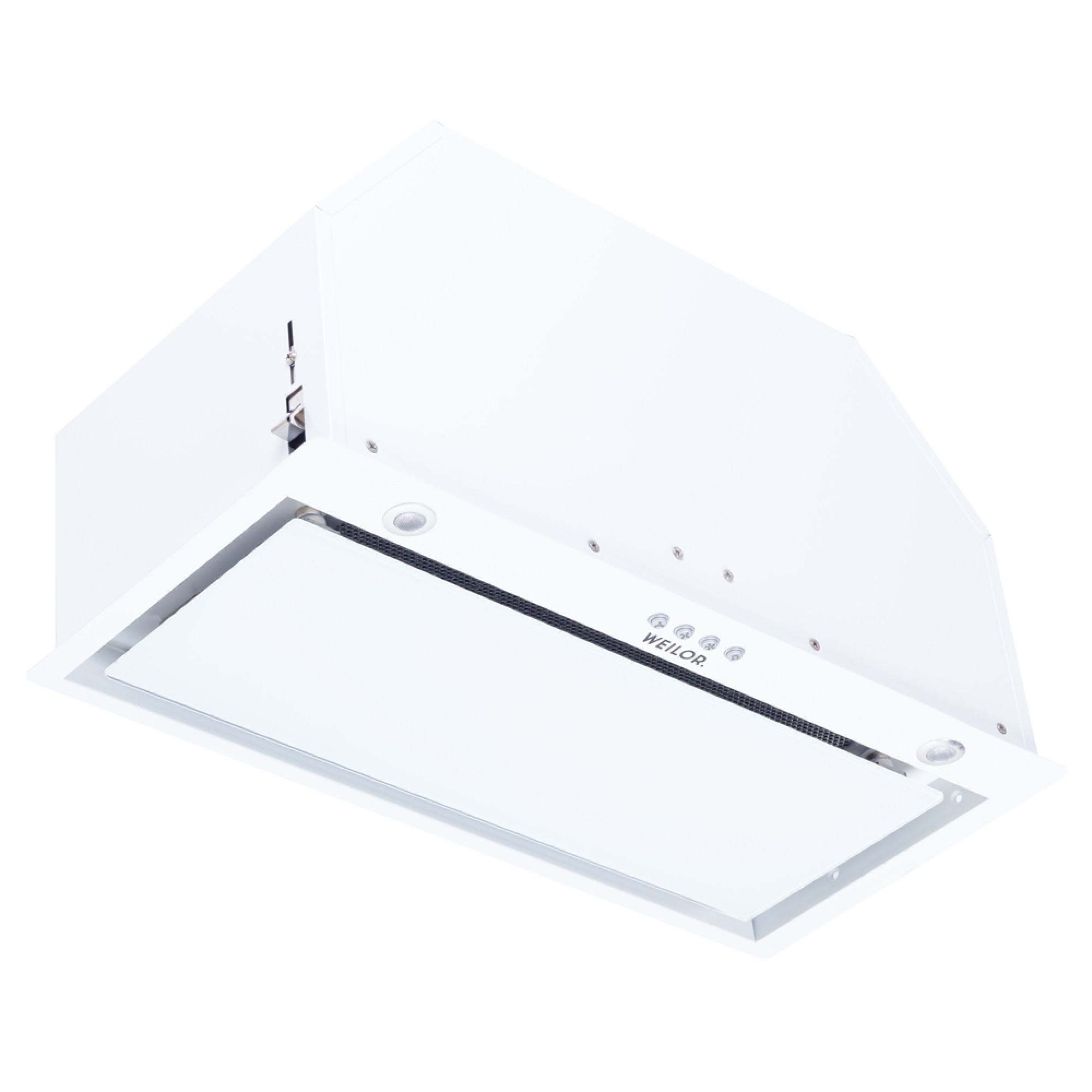 Витяжка повновбудована WEILOR PBE 6230 GLASS WH 1100 LED (Колір Білий), Атикул 5902767905145 |  купить на AQUILA.UA - фото 1