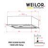 Вытяжка полновстраиваемая WEILOR PBS 52300 GLASS BG 1000 LED Strip (Германия)- № 11