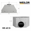 Вытяжка полновстраиваемая WEILOR WB 68 SS (Германия)- № 12