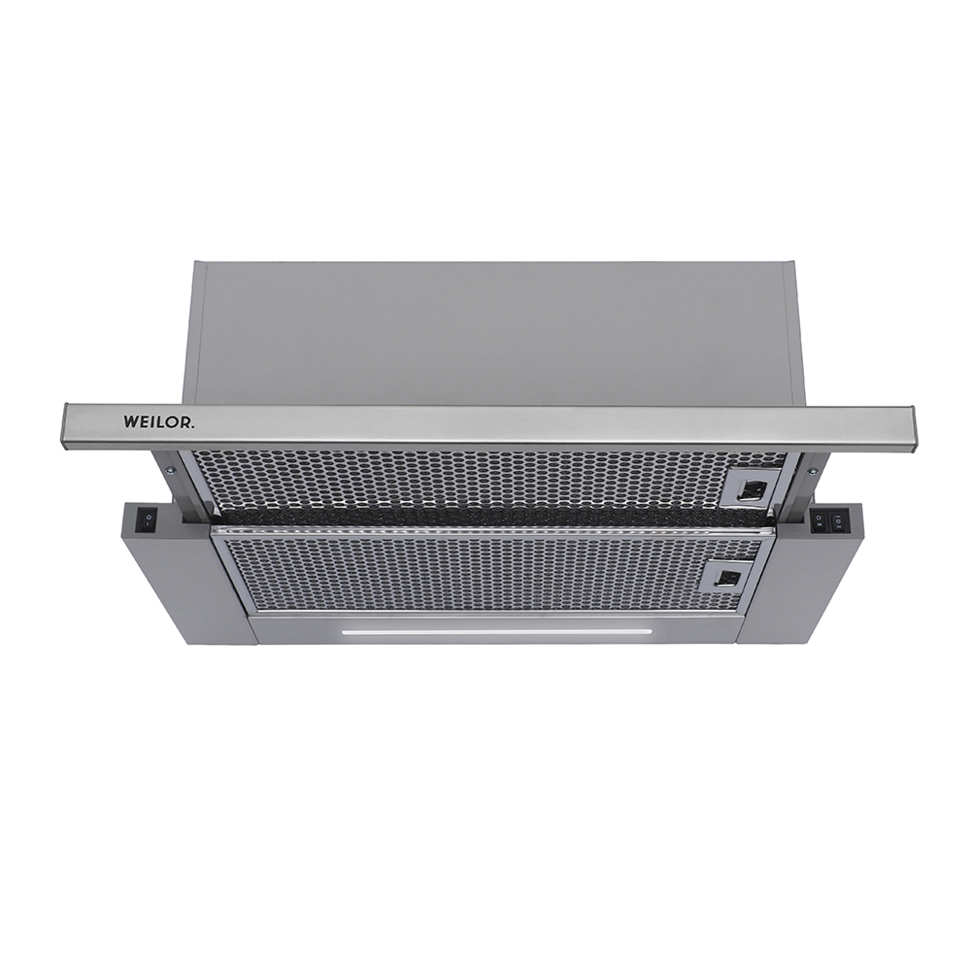 Вытяжка телескопическая WEILOR Slimline PTM 6140 SS 750 LED Strip (Цвет Нержавеющая сталь) - фото 2 Вытяжка телескопическая WEILOR Slimline PTM 6140 SS 750 LED Strip - фото 2