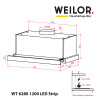 Вытяжка телескопическая WEILOR WT 6280 I 1200 LED Strip (Германия)- № 10