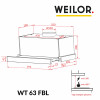 Витяжка телескопічна WEILOR WT 63 FBL (Німеччина)- № 12