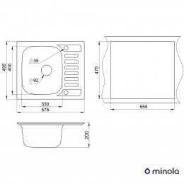 Minola MPG 1145-58 Песок