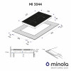 Індукційна поверхня Domino Minola MI 3044 GSW - № 