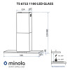 Minola TS 6722 I/BL 1100 LED GLASS - № 