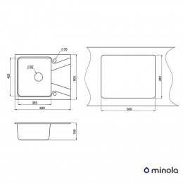 Minola MPG 1140-62 Черный