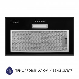 Вытяжка полновстраиваемая MINOLA HBI 5614 BL 1000 LED