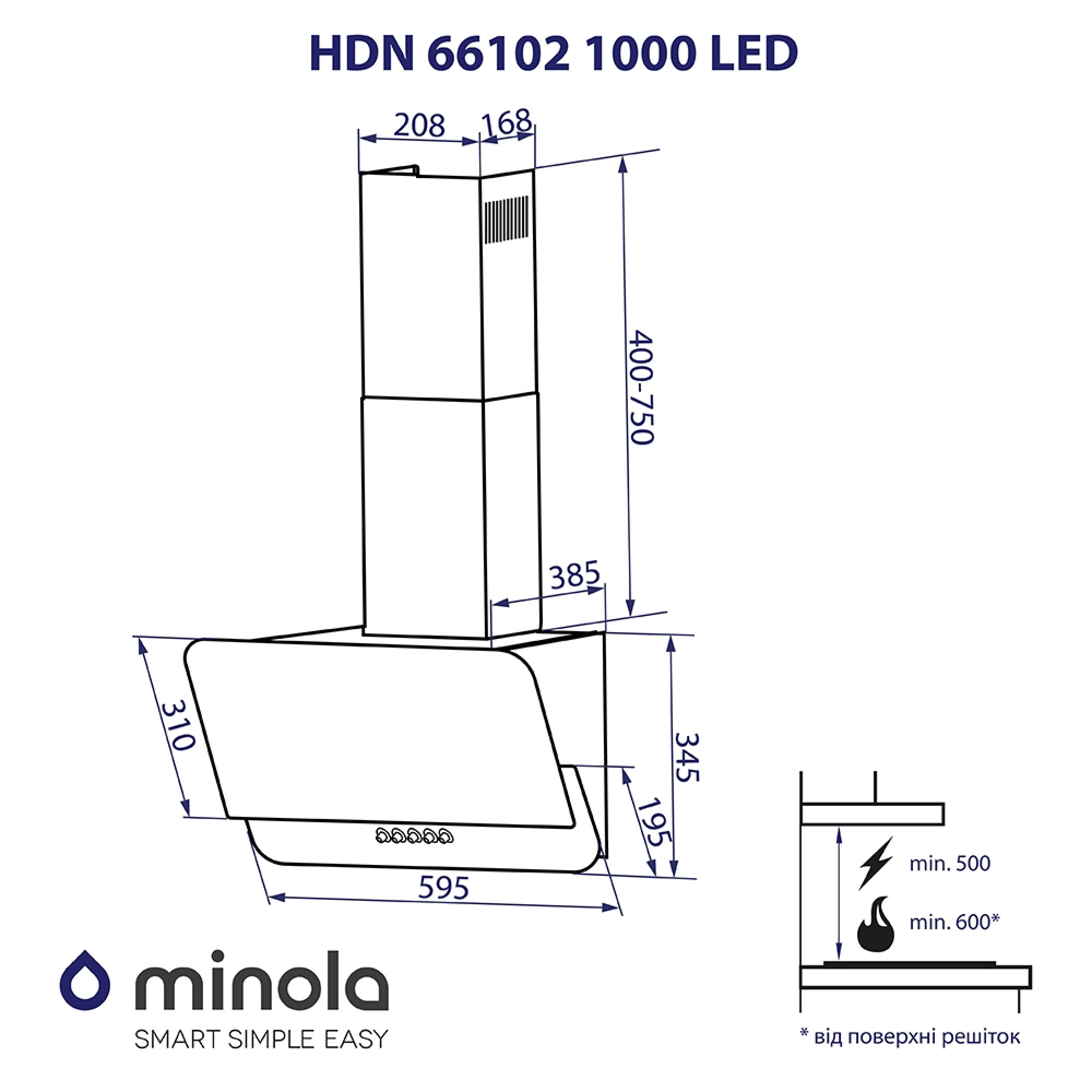 MINOLA HDN 66102 BL 1000 LED - фото 11 MINOLA HDN 66102 BL 1000 LED - фото 11