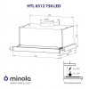 Minola HTL 6312 WH 750 LED - № 