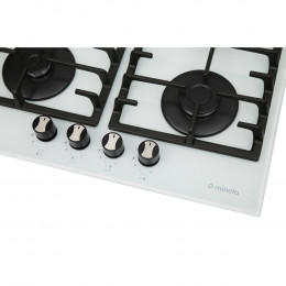 Поверхность газовая на стекле MINOLA MGG 61025 WH