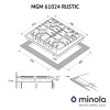 Поверхность газовая на металле Minola MGM 61024 IV RUSTIC - № 