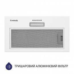 Вытяжка полновстраиваемая MINOLA HBI 5614 WH 1000 LED