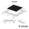 Поверхность индукционная Minola MI 6044 GBL - № 