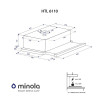 Minola HTL 6110 FULL INOX 630 - № 