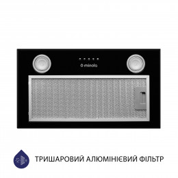 Вытяжка полновстраиваемая MINOLA HBI 5722 BL 1200 LED