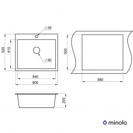 Minola MPG 1060-60 Антик