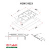 Поверхня газова Domino на металі Perfelli HGM 31023 BL - № 