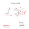 Витяжка телескопічна Perfelli TL 6611 A 1000 BL - № 