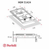 Поверхня газова Domino на металі Perfelli HGM 31424 IV - № 