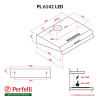 Витяжка плоска Perfelli PL 6142 BR LED - № 