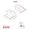Витяжка телескопічна Perfelli TLS 6632 W LED - № 