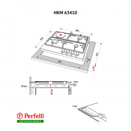 Perfelli HKM 63410 BL