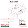 Витяжка плоска Perfelli PL 6142 W LED - № 