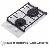 Поверхня газова Domino на склі Perfelli HGG 31427 WH - № 